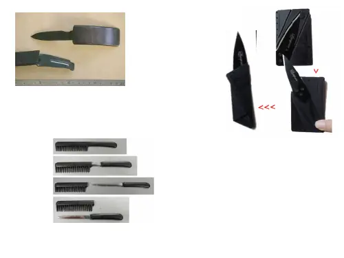 arme non à feu camouflée